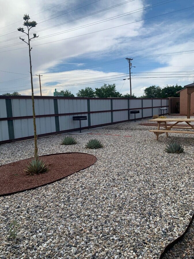 Gazebo, picnic, and grills - Adobe Manor Apartments