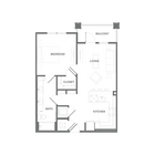 1bed 1bath