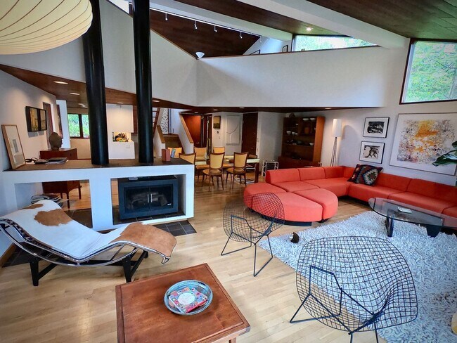 Photo - 8/1 Mid Century Modern Private House Bordering Frick Park. 1 of a kind.