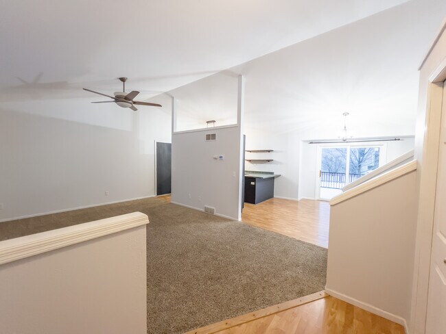 Living room from front door - 605 Ruxton Ridge Dr