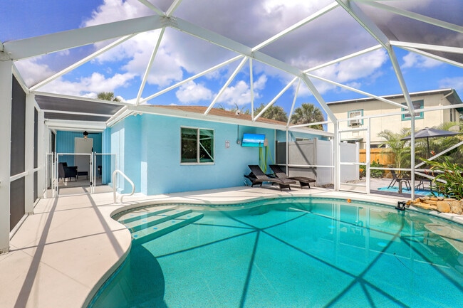 Pool with TV - 2529 Linwood Ave