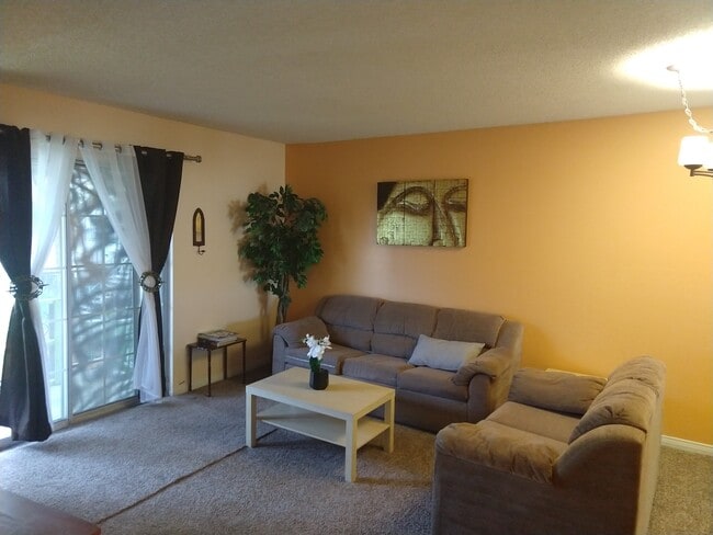 Living Room is furnished - 3823 S Maryland Pky Unit C9