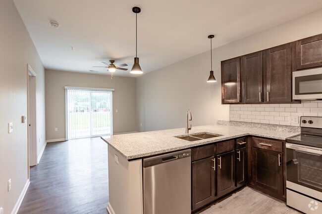 1BR, 1BA - 600SF - Kitchen