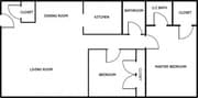 2BR/1.5BA