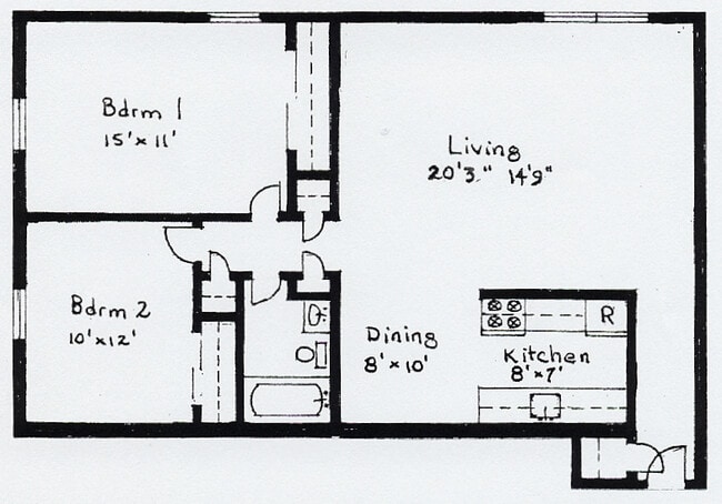 Apt. BB2 - Princeton Apartments