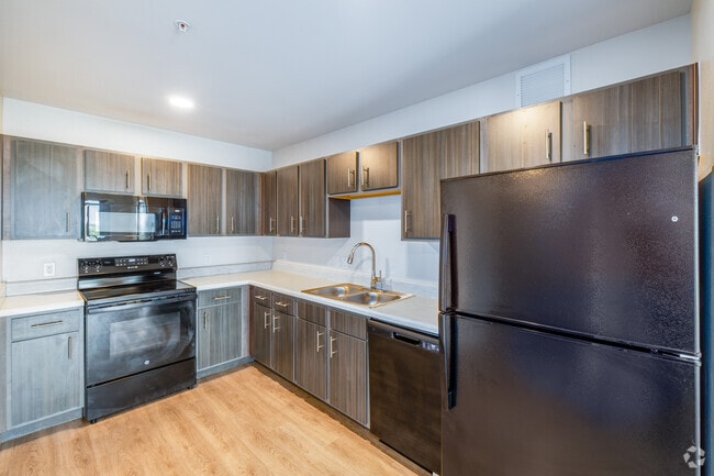 3BR, 2BA - 1,062SF - Kitchen