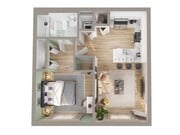 1 br 1 ba 652