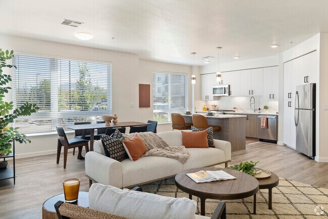 2 habitaciones, 2 baños, 1.317 pies cuadrados de espacio social - Halcyon Apartments