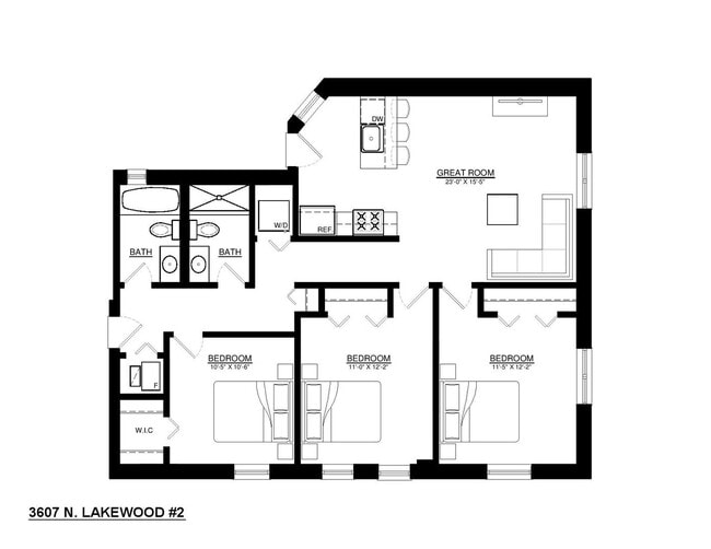 Photo - 3607 N Lakewood Ave Unit 2S