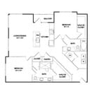 B2 | 2 bed 2 bath | 1262 sq ft