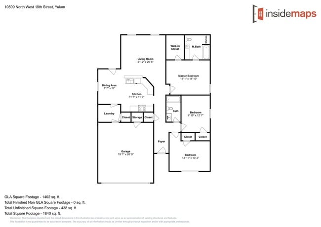 Photo - Very Nice 3 Bedroom 2 Bath Home in Yukon Schools