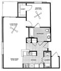 1BR/1BA