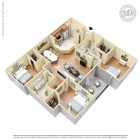 3BR/2BA