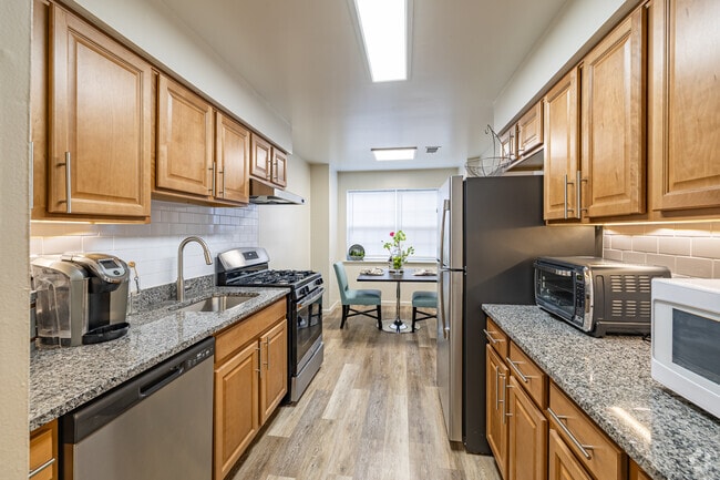 2BR, 2BA - 1110SF - Two Bedroom Luxury - Kitchen