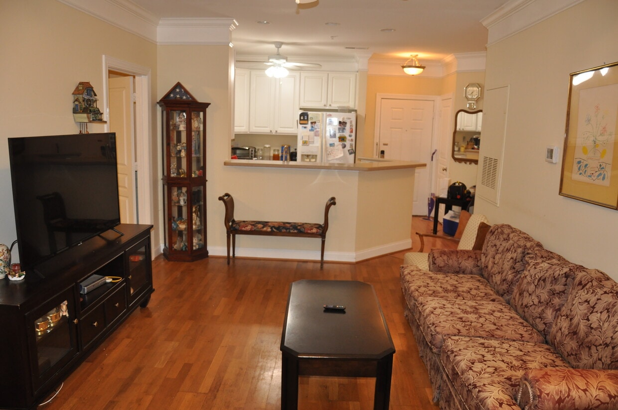 Living room facing the kitchen with high top counter - 1025 Riverland Woods Pl (Charleston, SC)