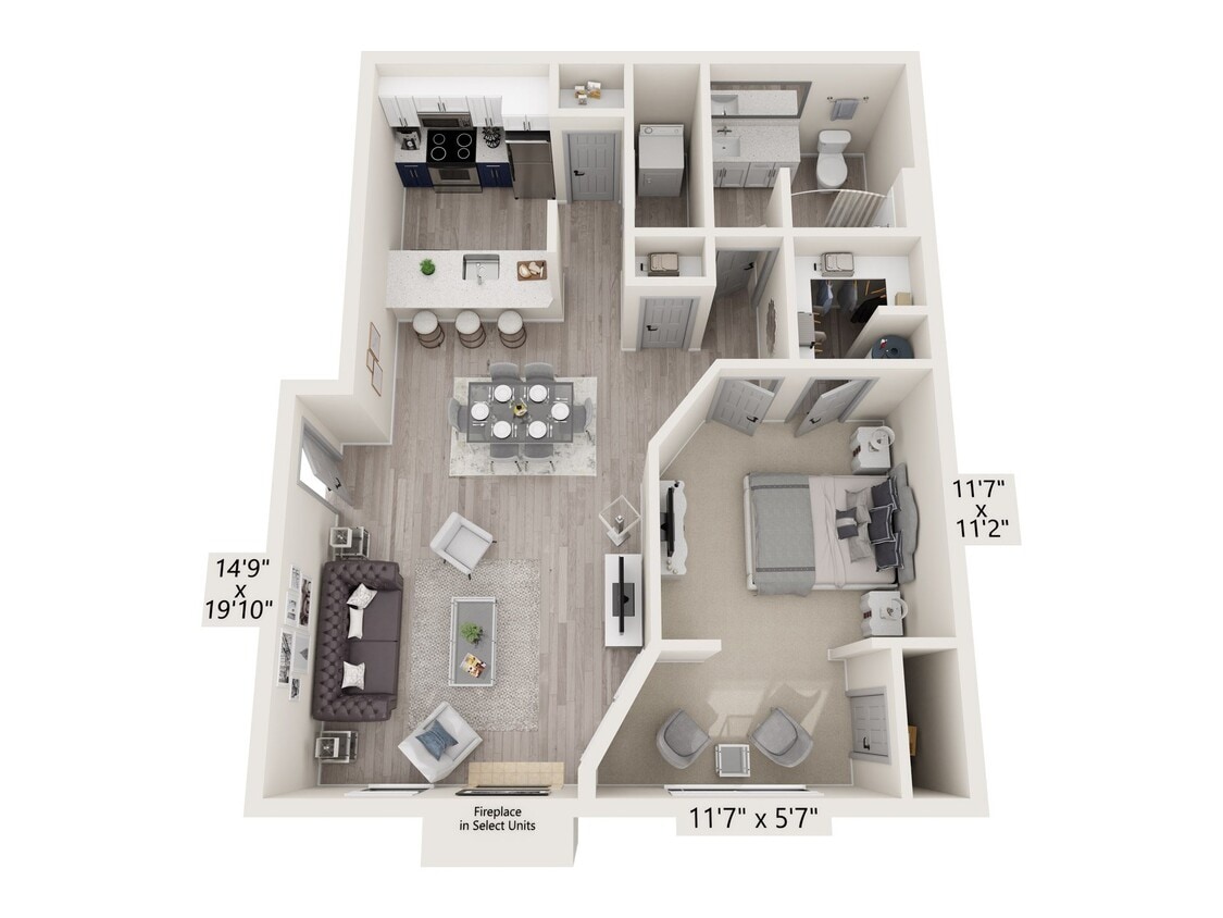 Floor Plan - A6 Renovated