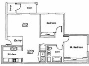 2BR/1BA