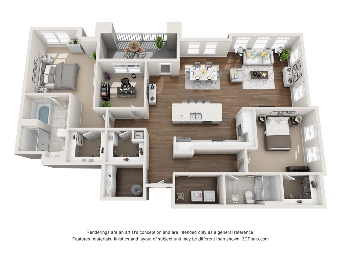 Floor Plan - The Harvard