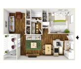 Verrazano I floor plan Scottsdale Gateway