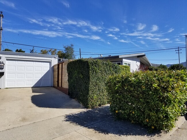 View of garage and gate to yard - 566 Westmont Ave