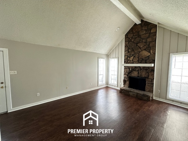 Photo - Beautiful 3BR/2BA Near Southwind | Soaring Vaulted Ceilings, Fireplace & Fenced Yard