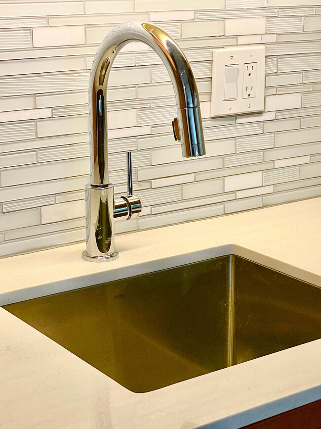 Kitchen sink detail - 1260 21st St NW Unit Newport Apartment