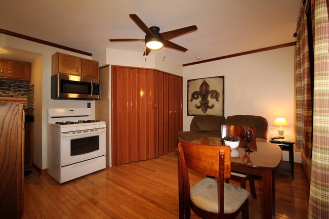 Kitchen -Dining - Living combo on frist floor - 251 Lake Shore Dr N Apartments Unit #2