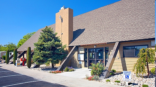 Main Building Entrance - Silverada Estates Apartments