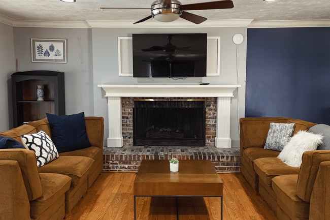 Community Clubhouse with Fireplace