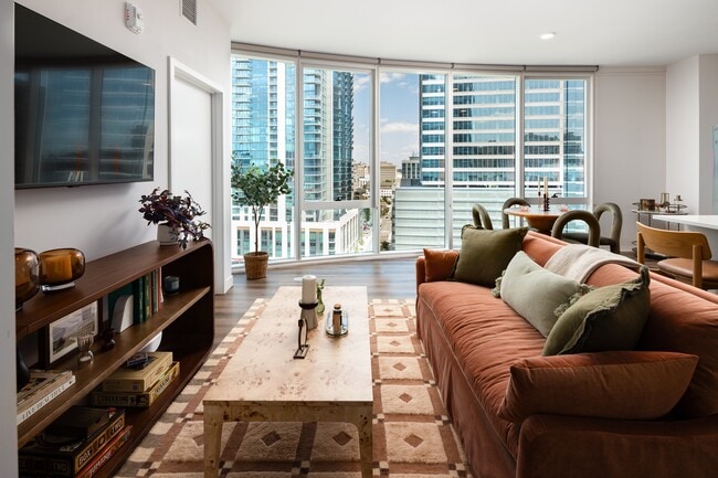 Albion Music Row living room