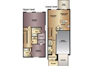 Creek 2x2.5 Floor Plan | Thorneberry | Pleasant Grove Apartments