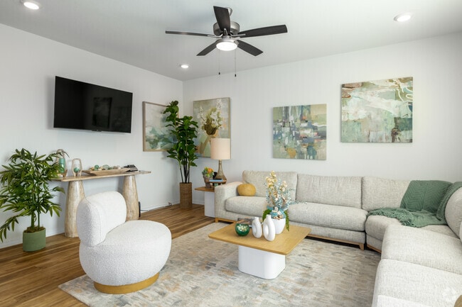 4BR, 2.5BA - 1,941SF - Living Room - TerraLane at Campo Del Sol