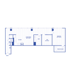 A23 floor plan Watermark at Buzzard Point