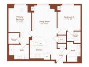 B7 floor plan The Leaf