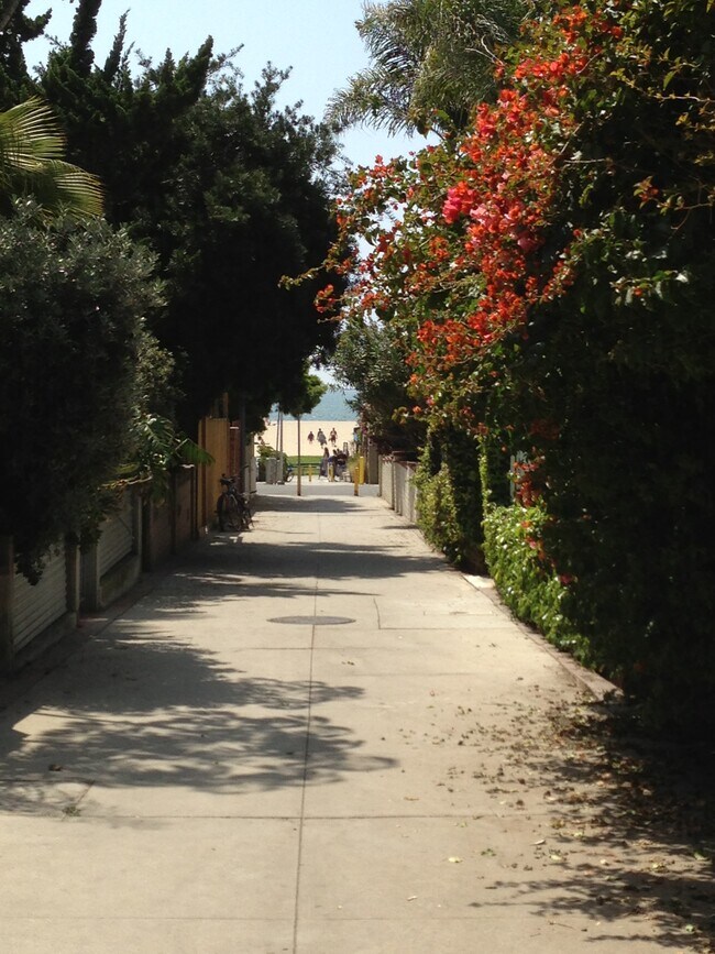 Walk Street outside front gate - 33 Paloma Ave Unit #1