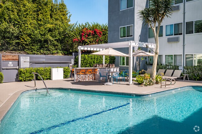 Poolside Barbecue
