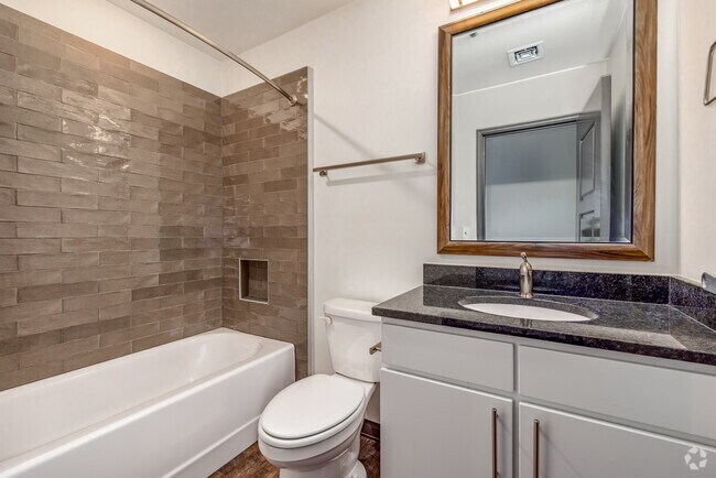 1BR, 1BA - 618SF - Bathroom - Historic Character. Modern Living.