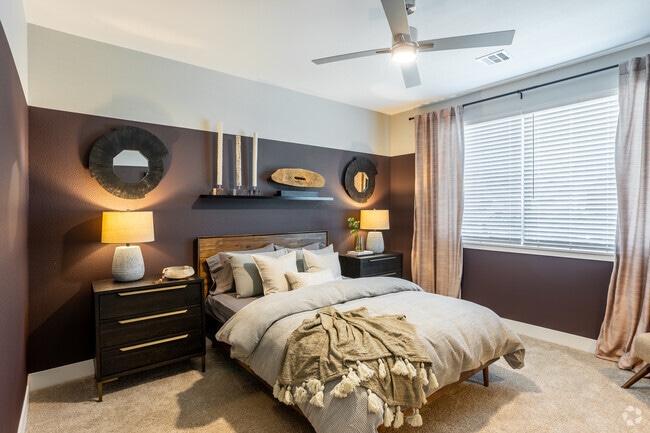 1BR, 1BA - 737SF - Bedroom - Prose at Painted Prairie