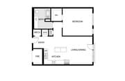 Marigold floor plan Trailside NoDa
