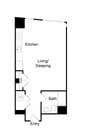 Serenity - S14.2 - 1 Beds - 1 Baths - 553 Sq. ft.