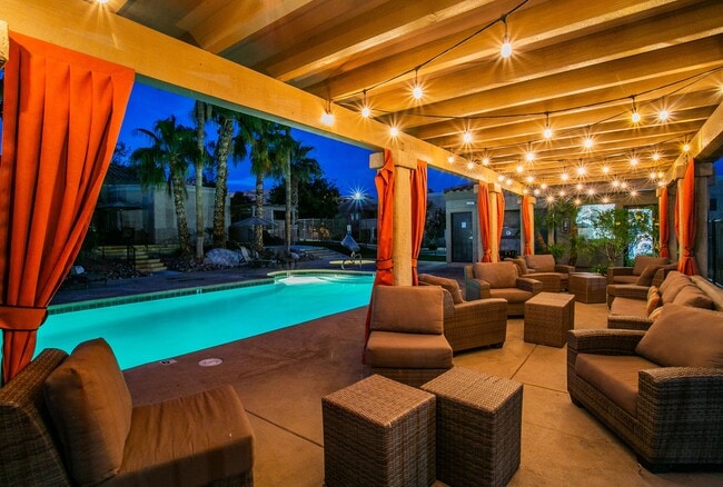 Poolside Cabanas