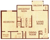 1BR/1BA