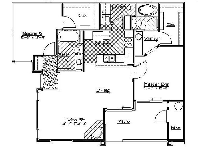 Floor Plan - B2RR