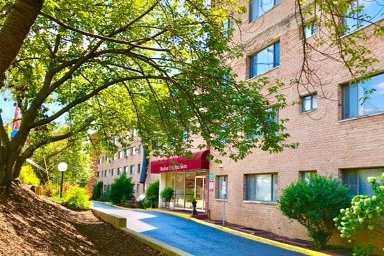 Lush, Welcoming Entrance