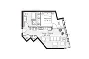 Floorplan X11; Levels 5-9, 12, 15-19