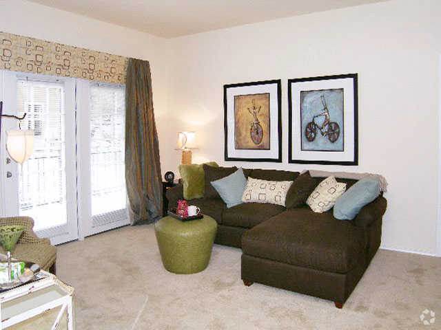 A2 Living Room - Legacy Oaks Apartments