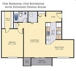 1BR/1BA
