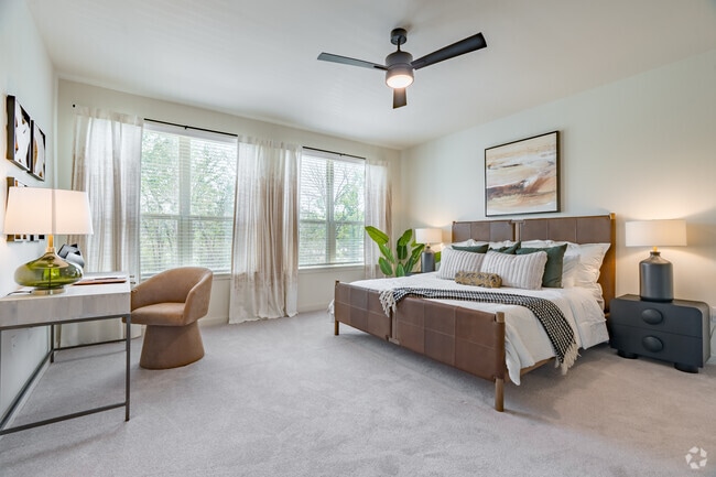 2BR, 2.5BA - 1,532SF - Bedroom
