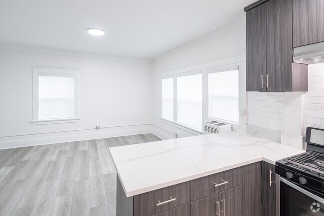 Cocina y sala de estar - 300 San Juan