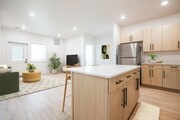 The Logan Kitchen/Living Room